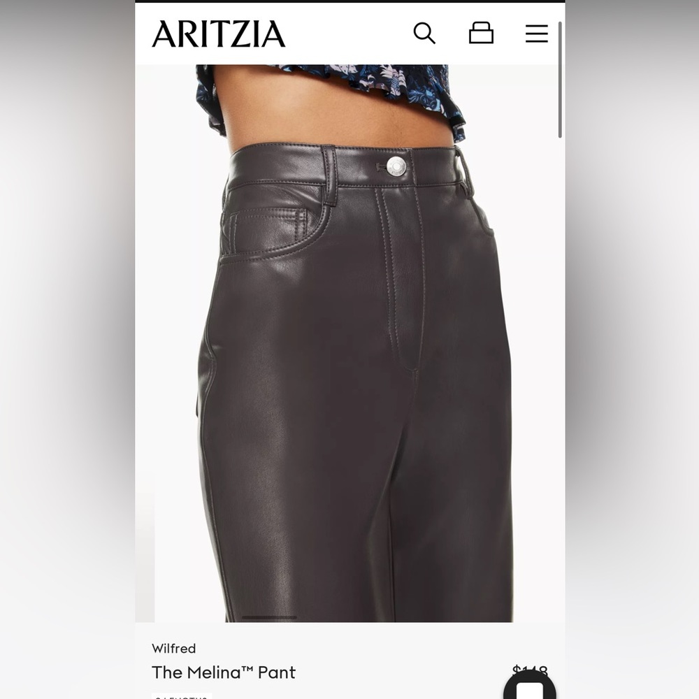 Wilfred Melina pant in peppercorn grey